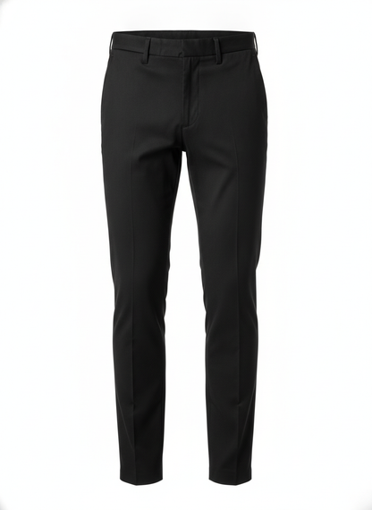 Black Classic Slim Fit Chinos