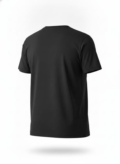 Black Classic Crewneck Tee